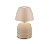 Ceramic Table Lamp LED Bedside Light Rechargeable Dimmable Cordless Warm 22cm
