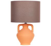 Ceramic Table Lamp Orange LABRADA