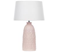 Ceramic Table Lamp Pink ZARIMA