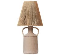 Ceramic Table Lamp Taupe LARISSOS
