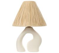 Ceramic Table Lamp White BARBAS