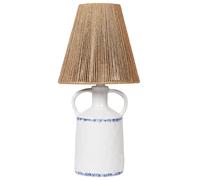 Ceramic Table Lamp White LARISSOS