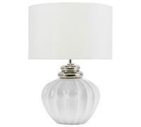 Ceramic Table Lamp White NERIS