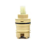 Ceramic Tap Cartridge 35/40mm, Ceramic Disc Cartridge Valve for Single Lever Monobloc Bathroom Or Kitchen Mixer Taps,J-35MM