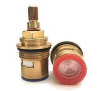 Ceramic Tap Cartridge Valve 24 Spline x BSP 3/4" Quarter Turn x 57mm Tall Bath Shower