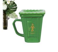 Ceramic Tea Cups, Drinking Tableware Bin, Funny Coffee Mugs With Straw | For Women Men Work Birthday Party Relaxation Weekend Leisure Collection