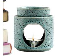 Ceramic Tea Light Candle Holder, Wax Melt Warmer, Reusable Decorative Accent, 100ml, Elegant Heat-Resistant Design, Ideal for Birthdays, Christmas, Weddings, and Home Decor
