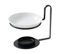 Ceramic Tea Light Holder Oil Burner Scented Oil Tea Light Wax Warmer Decorative Bedroom Living Room Decorative Scent Diffuser