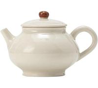 Ceramic Teapot, 130ml Vintage Design Small Single Serve Pot for Home Tea Brewing