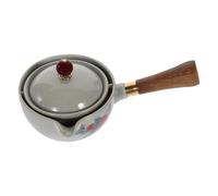 Ceramic Teapot 360 Degree Rotation with Side Handle and Infuser, 160ml