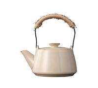 Ceramic Teapot for Home - Heat-Resistant Classic Design, Perfect for Tea Service and Brewing, Ideal for Kitchen Use and Tea Lovers
