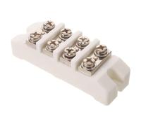 Ceramic Terminal Block 100a 4 Position Wire Connector for Grills