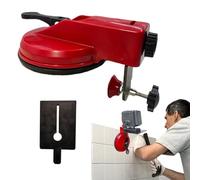 Ceramic Tile Tightening Tool - Floor Level Self Level Compound, Tile Suction Cup Vibrating Tool, Handheld Tile Installation Leveling Machine for Floor, Tile, Wall