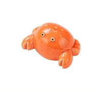 Ceramic Toilet Bolt Covers, Decorative Toilet Bolt Caps Cute Ocean/sea Animals Ceramic Accessories for Home Bathroom Bottom of ToiletDecor (Orange Crab)