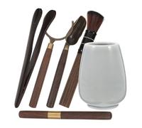 Ceramic Tools Tea Making Set with Ceremony Different Bottle Strong Easy Store White Accessory During The Holiday and to to Friends, Relatives and Colleagues