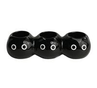 Ceramic Toothbrush Holder Cute Siamese Cat Electric Toothbrush Rack Storage Shelf Toothpaste Placement Home Bathroom Decoration(B3)