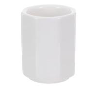 Ceramic Toothpick Holder Octagon White Porcelain Finish for Dining Tables | Chinese Style, Easy to Clean, Versatile Use, Suitable for Weddings and Table Settings
