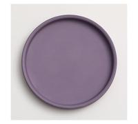 Ceramic Tray,Round Fruit Storage Box,Flower Pot Decorative,Suitable for Living Room and Balcony(Color5,17.5x17.5x2.6cm)