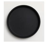Ceramic Tray,Round Fruit Storage Box,Flower Pot Decorative,Suitable for Living Room and Balcony(Color10,22x22x2.8cm)
