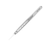 Ceramic Tweezers Non-Conductive Ceramic Tips Tweezer Insulation Non-Magnetic Plier for Electronics, Jewelry Making Tweezers Electronics