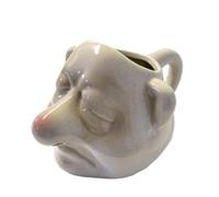 Ceramic Ugly Cartoon Big Nose Egg Separator Divider, White Egg Yolk Separators, Big Nose Egg Separator for Cooking
