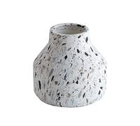 Ceramic Vase Bedroom Dried Flower Arranging Terrazzo Pattern Decoration (Large)