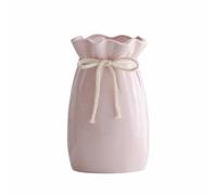Ceramic Vase Creative Unique Style Nordic Flowerpot Lucky Bag Shape Flower Container Home