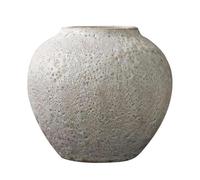 Ceramic Vase Rustic Tall Floor Vintage Vases Farmhouse Decor Large Terracotta Vase Clay Pottery Flower Vases For Home Office Decoration(7.8 x 7.1 in)