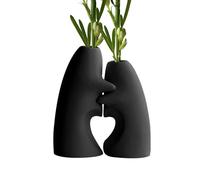 Ceramic Vase, Table Vase with Hugging Modern, Pack of 2 for Living Room, Dining Table, Decoration, Wedding, Country House Style, Housewarming Gift