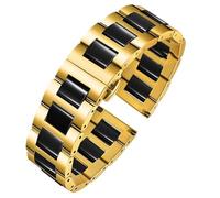 Ceramic Watch Strap Men Women Quick-release Replacement Watch Band Folding Buckle Suitable For Traditional Watches