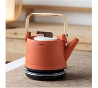 Ceramic Water Kettle, 800ml Fast Boil Traditional Tea Kettle for Home Kitchen, Creative Quiet Design, Light Green