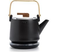 Ceramic Water Kettle, 800ml Fast Boil Traditional Tea Kettle for Home Kitchen, Creative Quiet Design, Light Green