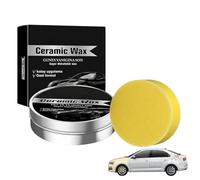 Ceramic Wax Cream,2025 Strong Protection Car Coating Polish Wax,3 in 1 Oil Auto Car Scratch Repair Remover Paste Polish Vehicle Paint Care,Liquid Glass C-ar Coating & Multi-Functional Renewal Agent