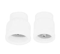 Ceramic Welding Cup Set 2Pcs for WP-17/18/26/9/20 Agon Arc Welding Gun, 10# 12# Manual Tool