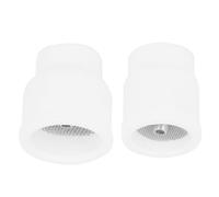 Ceramic Welding Cup Set High Temperature Easy Install WP-17/18/26/9/20 White 2 Pcs 10# 12# Agon Arc Welding Gun Manual Tool