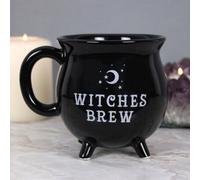 Ceramic Witches Brew Cauldron Halloween Mug (500 Ml)