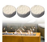 Ceramic Wool and Sponge for Bio Ethanol Stove and Burner - 3 Pieces for Indoor Gel Use