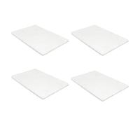 Ceramic Wool Wick Sponge Fiber Insulation Wool for Portable Tabletop Firepit to Extend Burn Time 12x8in Bioethanol Fireplaces Upgrades