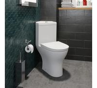 Ceramica Arles Short Projection Close Coupled Corner Toilet & Soft Close Seat