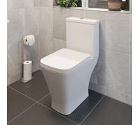 Ceramica Marseille Close Coupled Rimless Toilet & Soft Close Seat