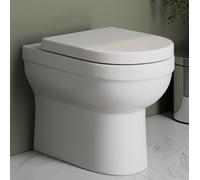 Ceramica Milan II D-shape Soft Close Toilet Seat