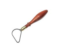 Ceramicist Essential Tool Rosewood Handle and Carving Instrument for Accurate Pottery Trimming 17.3Cm Ceramic Sculpting Tool