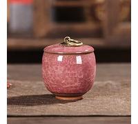 Ceramics Ash Urn Sealed Cremation Funeral Ashes Keepsake Small Animals Pet Dog Cat Memorial Suitable Home Fireplaces Burial 23871 Animal Urn(F,M)