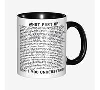 Ceramics Coffee Cups Nerdy What Part of Standard Model Lagrangian Physics Science White Mug with Handle Reusable Drinking Cup Modern Mugs for Juice Coffee 330Ml