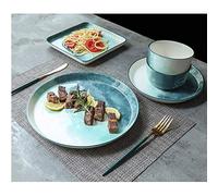Ceramics Dinner Set, Kitchen and Dining, Service, Luxurious Dinnerware Full Service Set Dinner Salad Appitizer Dessert Plate Bowls Gift Idea for Any Occasion, Creativity