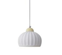 Ceramics Light Globe Cream Hanging Lamp Art Ceiling Lights Pale Green Kitchen Island Lighting Fixture Adjustable Height White Stripe Mini Bedside Long Chandelier