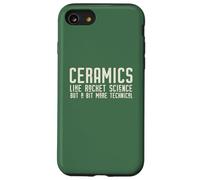 CERAMICS LIKE ROCKET SCIENCE BUT MORE TECHNICAL on back Meme Case for iPhone SE (2020) / 7/8