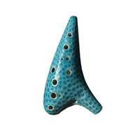 Ceramics Ocarina 12 Holes Alto C Key AC Beginner Teaching Ocarina Musical Instrument