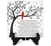 Ceramics Sympathy Gift Plaque with Stand A Limb Has Fallen from The Family Tree Memorial Plaque Loss of Loved One in Loving Memory Condolences Bereavement Thinking of You Gifts Keepsake