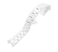 Ceramics Watch Band For J12 wristband women's And men's strap Fashion bracelet black white watchband 16mm 19mm